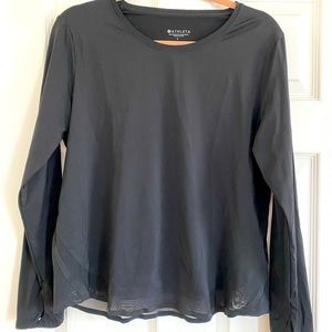 Athleta Black Workout Top Size Large